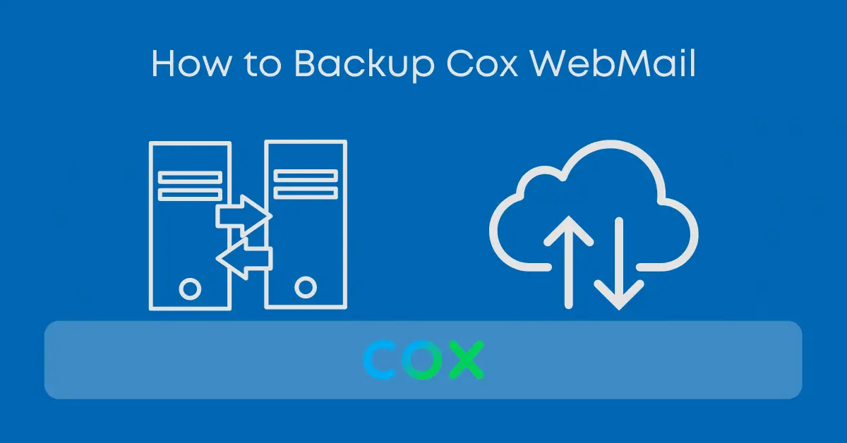 how to backup cox webmail