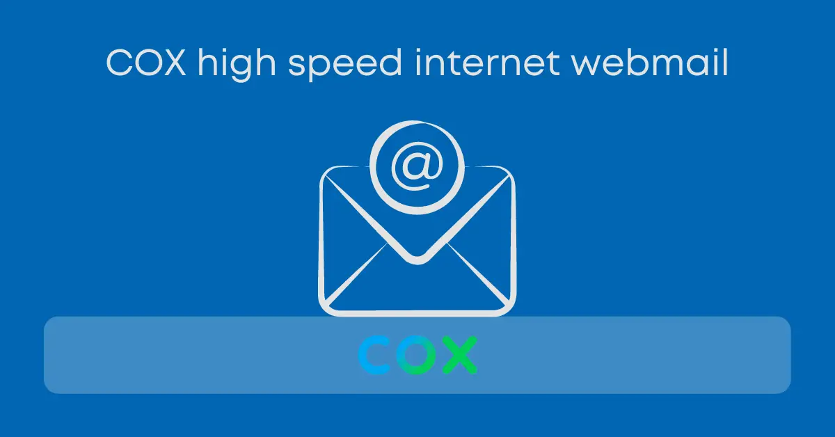 COX high speed internet webmail