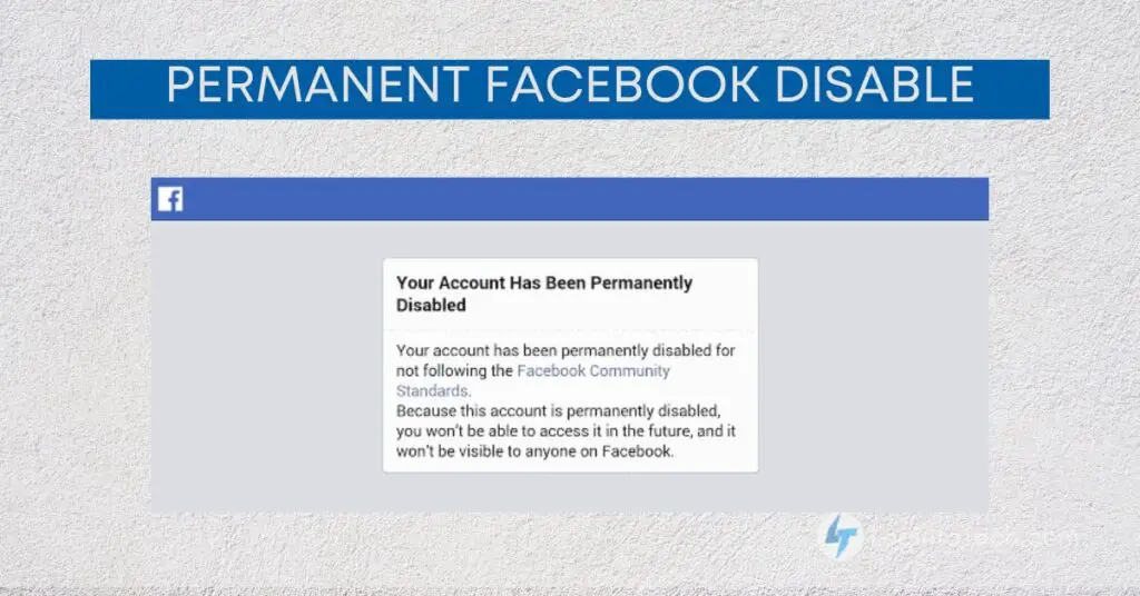 PERMANENT FACEBOOK DISABLE