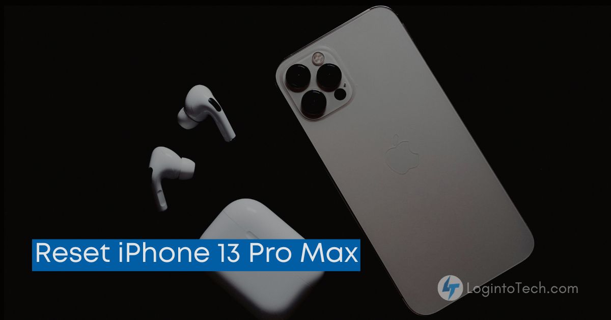 Reset iPhone 13 Pro Max