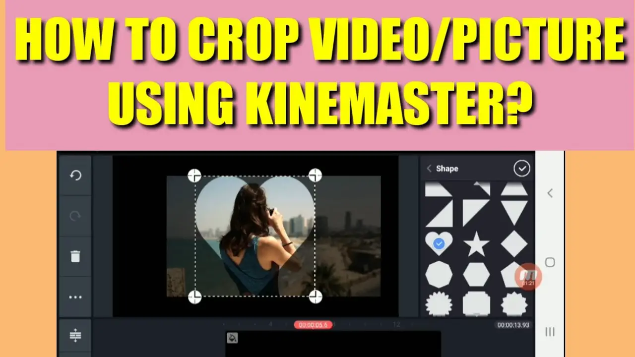 how to crop video in kinemaster app